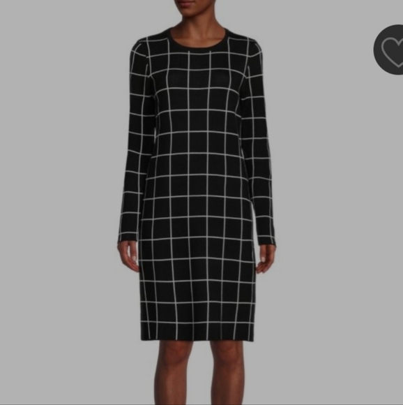 Cynthia Rowley windowpane shift dress - Picture 4 of 9